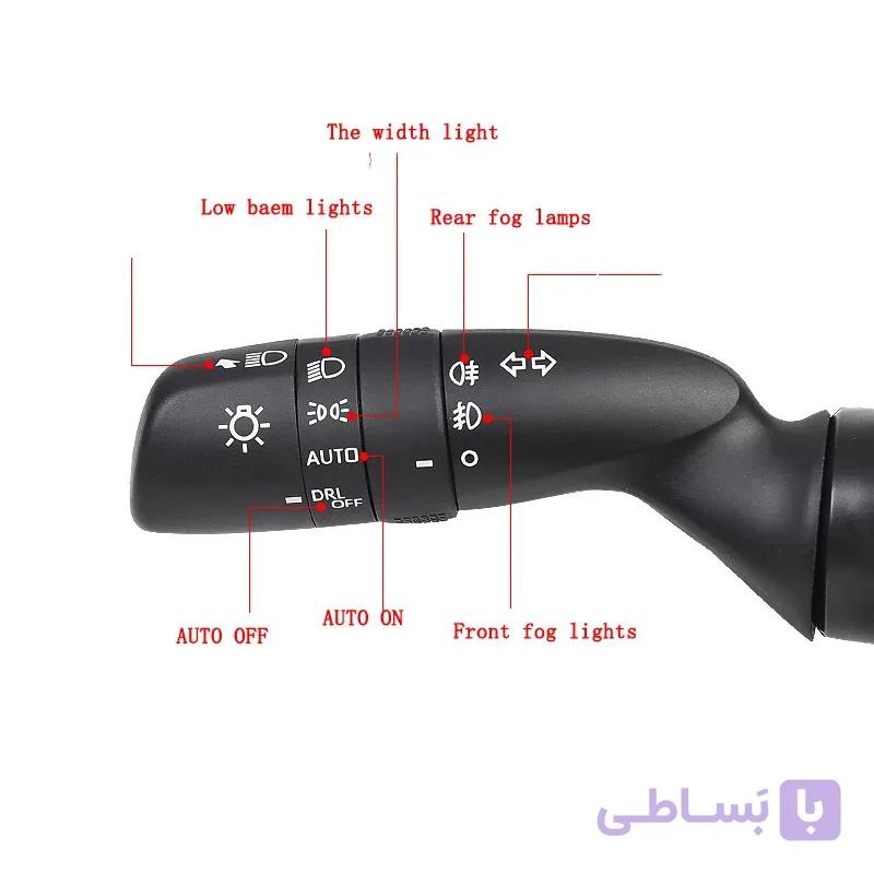 دستک راهنما (خاموش دار) تویوتا کرولا، کمری و لوین نسخه جدید هیبریدی — تصویر 1
