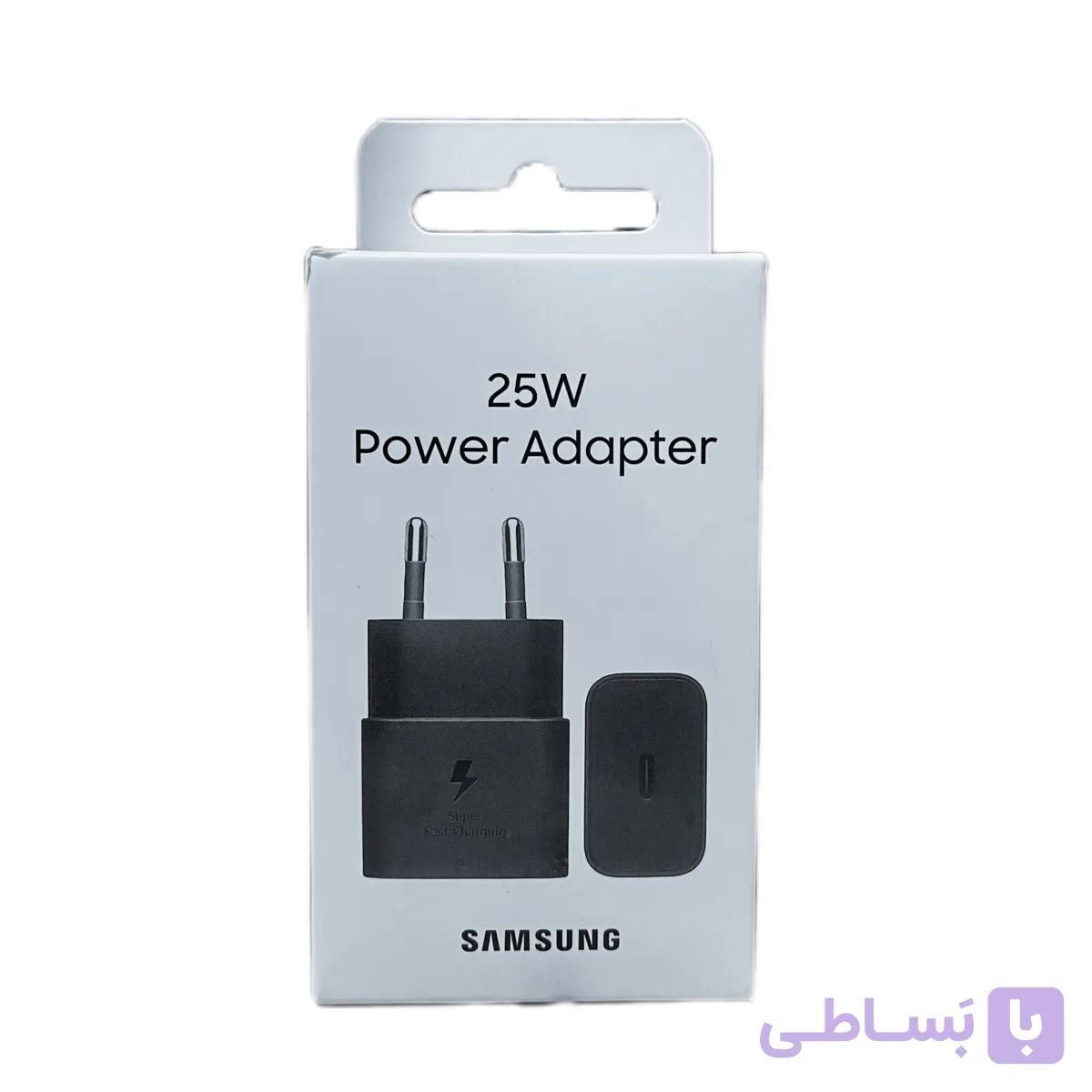 شارژر اورجینال 2پین 25وات سوپرفست سامسونگ ساخت ویتنام