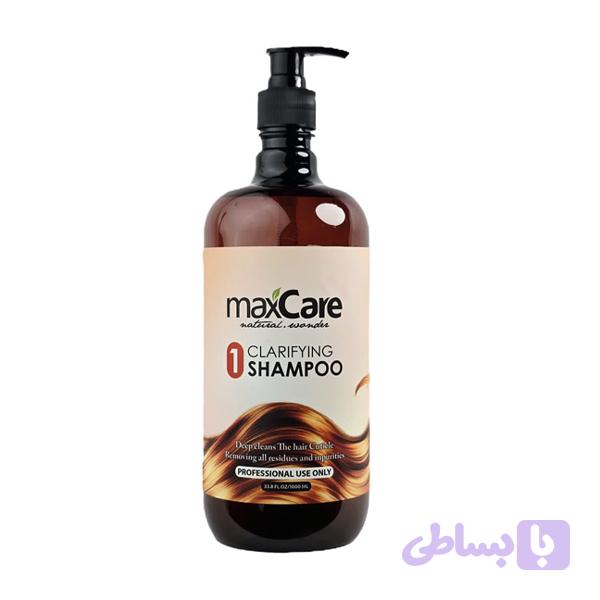شامپو قبل از کراتین 1000 میل ایتالیایی مکس کر maxCare