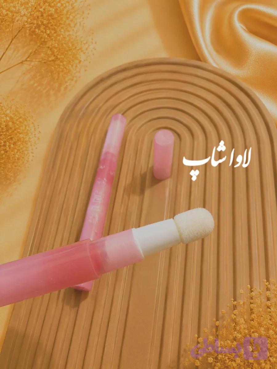 رژگونه پددار پیچی رنگ صورتی ملایم اورجینال