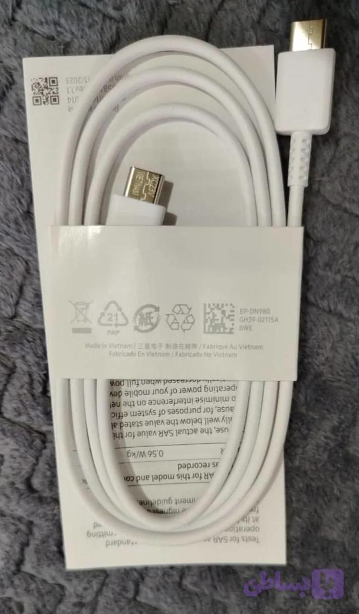 کابل دو سر پی دی (دوسر Type-c) سامسونگ — تصویر 1