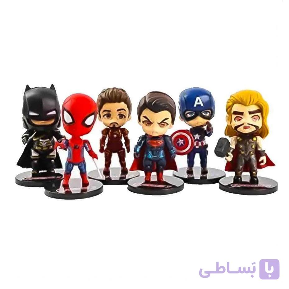 اکشن فیگور مدل قهرمان(AVENGERS) 6عددی
