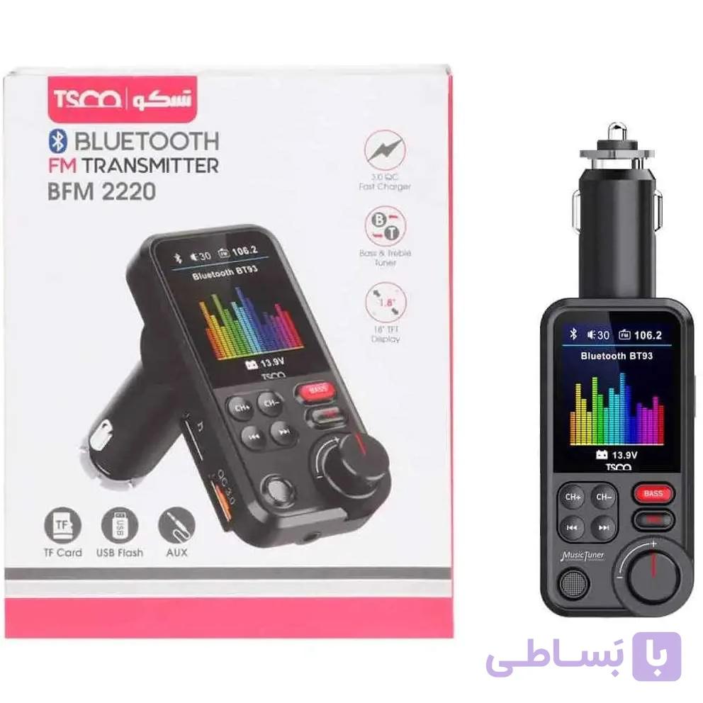 شارژر اف ام پلیر بلوتوثی تسکو — تصویر 1
