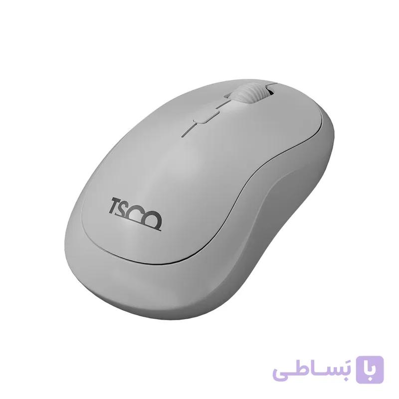ماوس بی سیم تسکو مدل TSCO TM741W سفید — تصویر 1