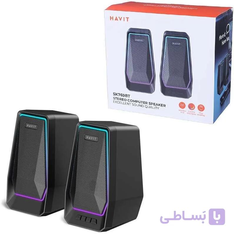 اسپیکر دوتکه لپ تاپ هویت مدل HAVIT SK-769BT — تصویر 1