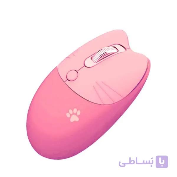 ماوس بی سیم فانتزی مافی مدل MOFII M3 صورتی
