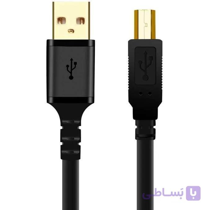 کابل پرینتر کی نت پلاس مدل KNET PLUS KP-CUPA2050 طول 5 متر — تصویر 1