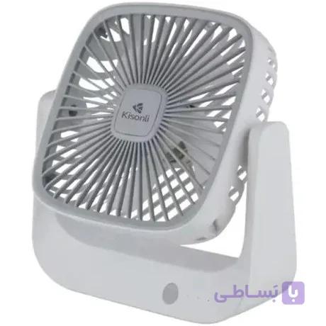 پنکه رومیزی کیسونلی مدل KISONLI F101 سفید — تصویر 1