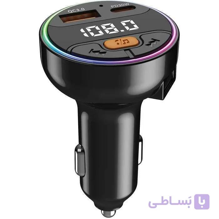 شارژر فندکی و اف ام پلیر هیسکا مدل HISKA Transmitter HCC-338 — تصویر 1