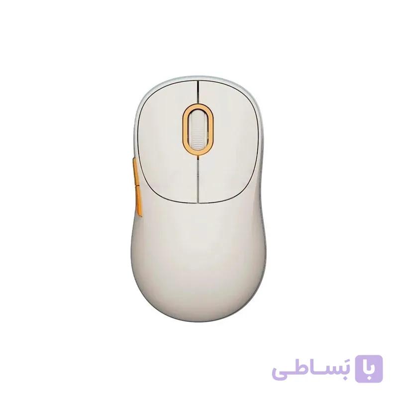 ماوس بی سیم شیائومی مدل Xiaomi XMWXSB05YM کرم — تصویر 1