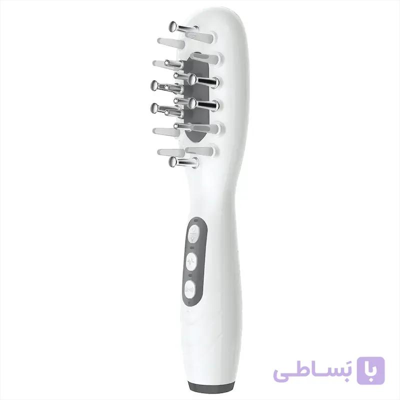 ماساژور پوست سر و نوردرمانی پرودو مدل PORODO PDFLSTF1WH Light Therapy Scalp Massager — تصویر 1