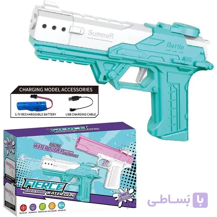 تفنگ کلت آب پاش شارژی رگباری مدل 7212-2B — تصویر 1