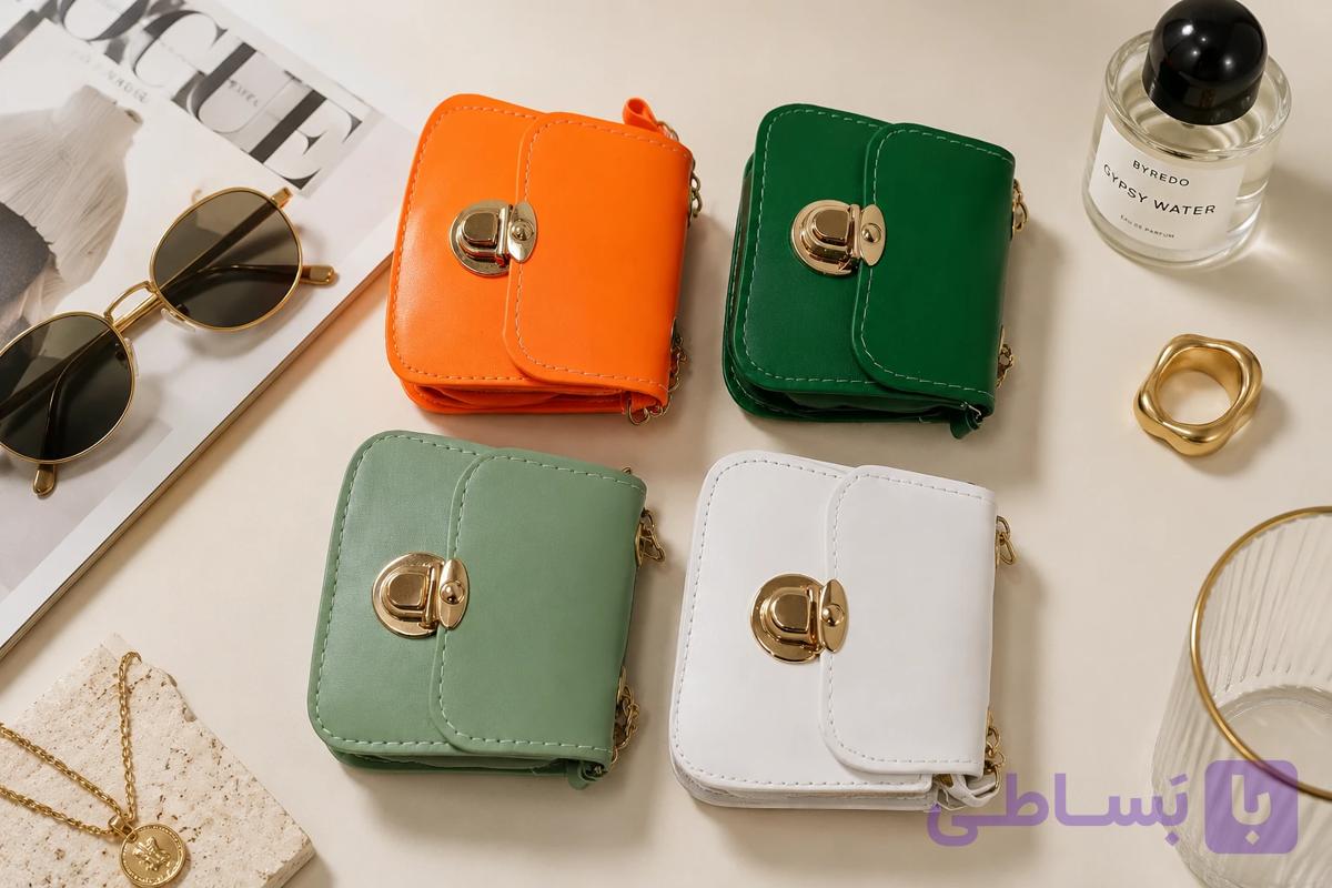 کیف پول نقلی (جای ناخن گیر ماتیک) d101