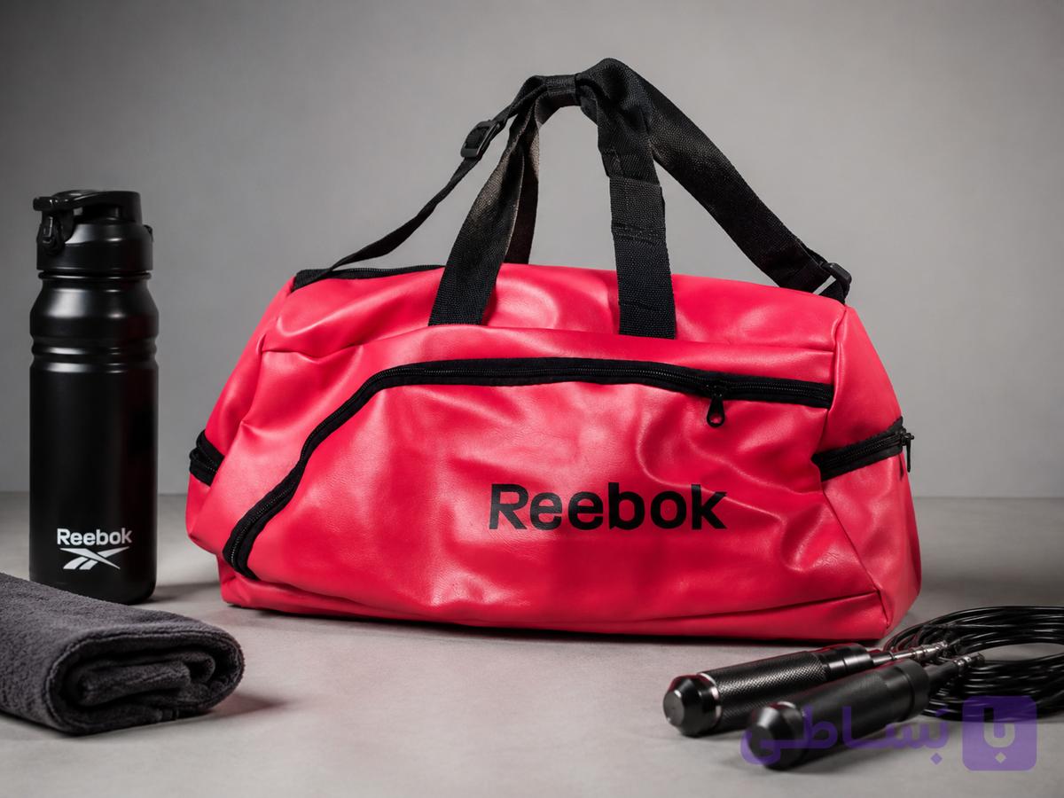 ساک ورزشی چرم شمعی و پارچه ای Reebok
