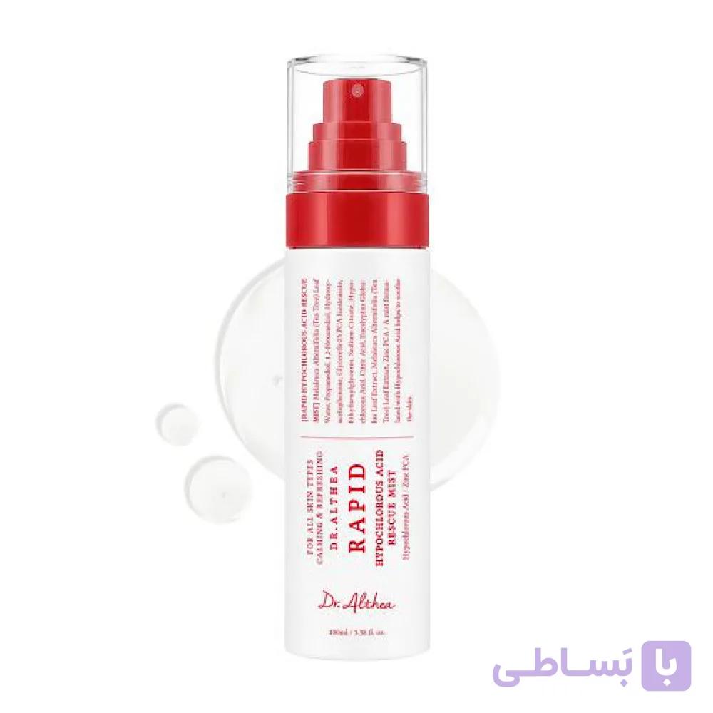 میست تسکین دهنده و ضد جوش هیپوکلروس اسید و زینک دکتر التيا — تصویر 1