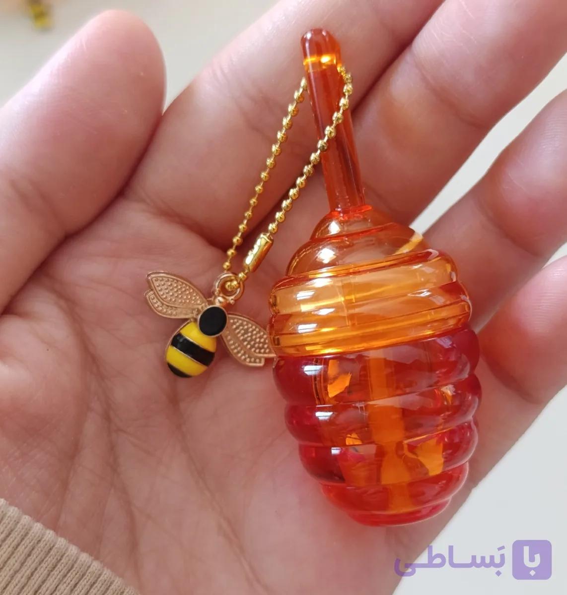 برق لب عسلی اویز دار🍯💛