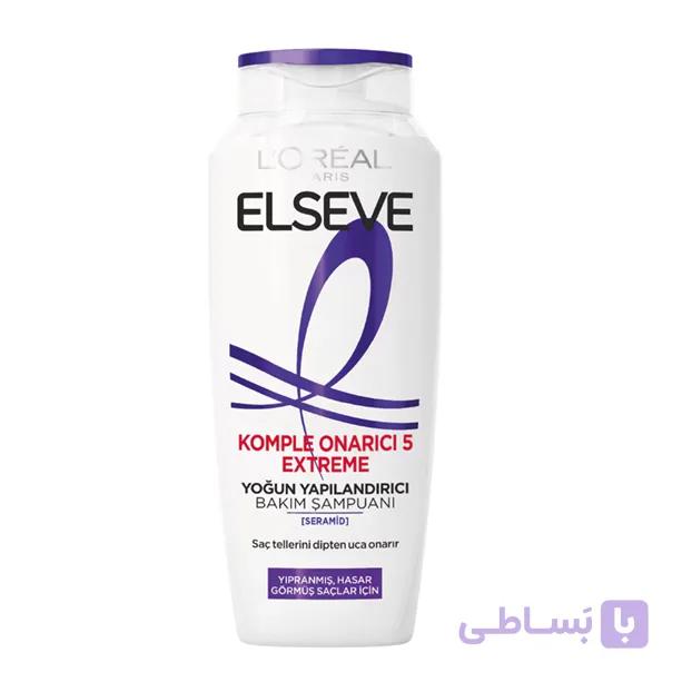 شامپو ترمیم‌کننده موهای آسیب‌دیده لورآل | L’Oréal Paris Elseve Komple Onarıcı 5 Extreme Shampoo