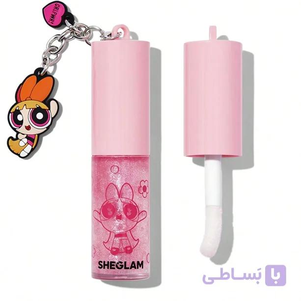 لیپ گلس شاین و آبرسان شیگلم | The Powerpuff Girls X SHEGLAM Super Trio Lip Gloss — تصویر 1