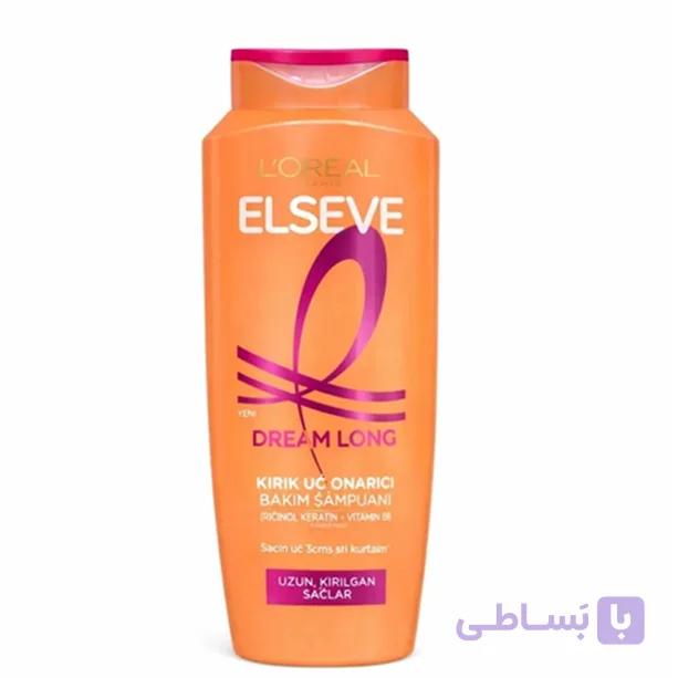 شامپو ترمیم‌کننده موهای بلند و آسیب‌دیده  | L’Oréal Paris Elseve Dream Long Restoring Shampoo — تصویر 1