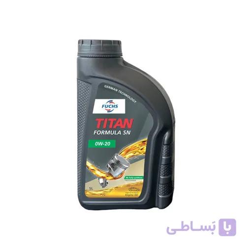 روغن موتور فوکس TITAN 0W20 SN حجم 1 لیتر