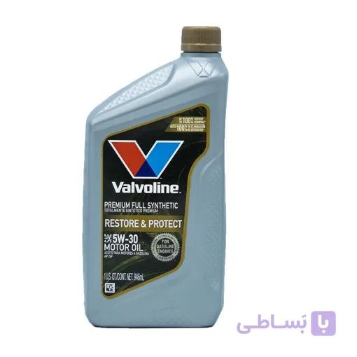 روغن موتور والوالین Restore & Protect 5W-30 API SP فول سنتتیک حجم 4.73 لیتر | ساخت آمریکا + ارسال رایگان