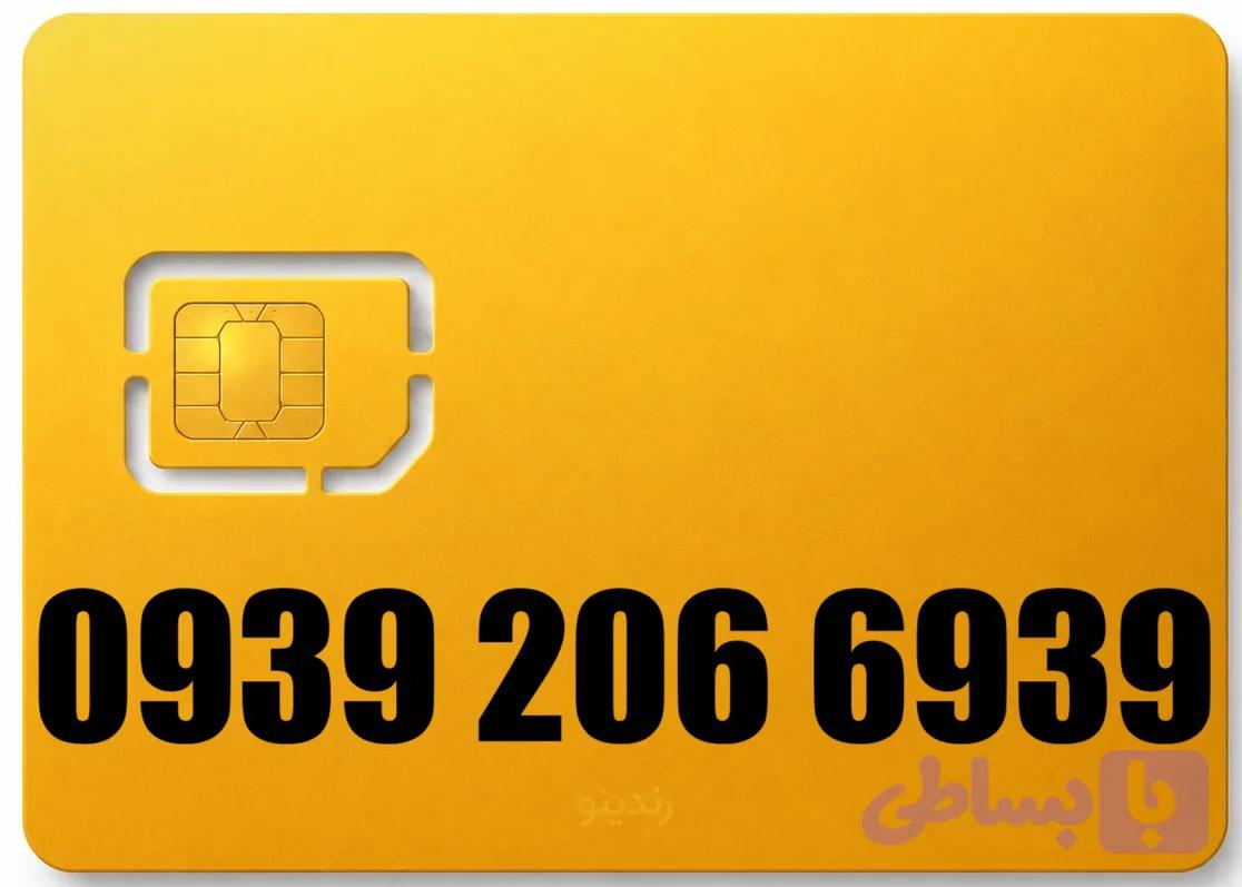 سیم کارت رند ایرانسل 09392066939