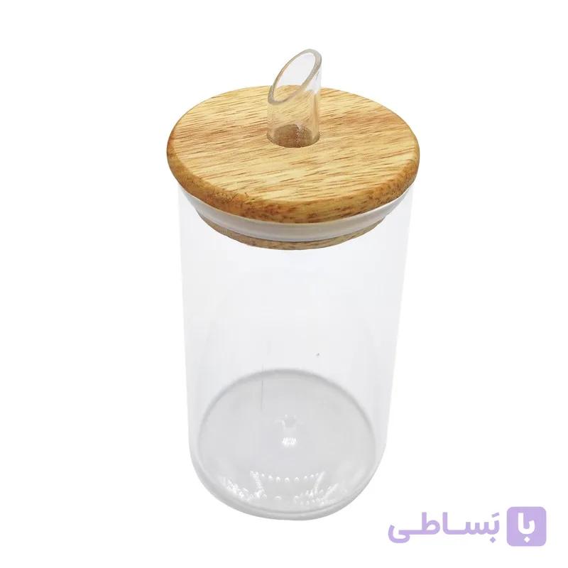 شکر پاش پيرکس  درب چوبی  واشر دار