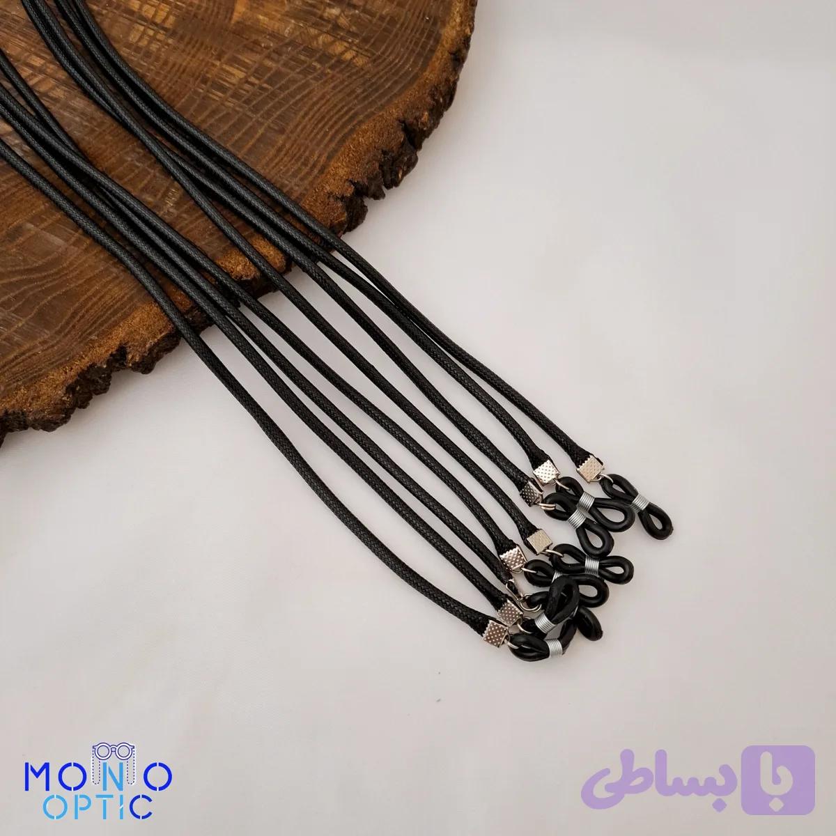 بند عینک چرم لوله‌ای