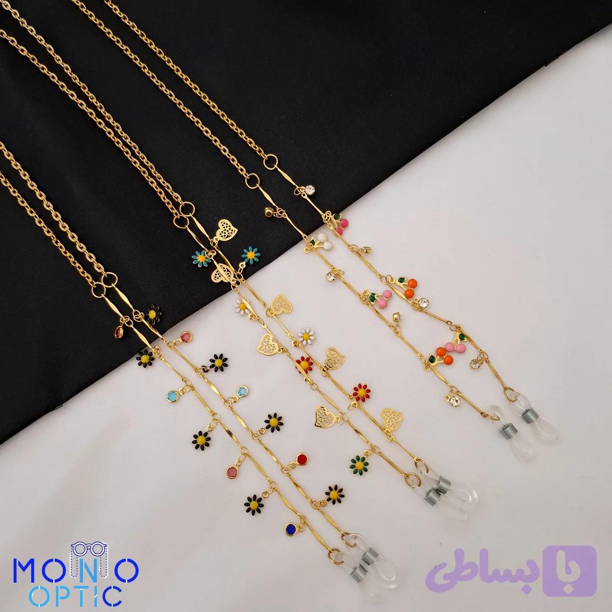 بند عینک استیل مدل بهار (کد EV10Q)