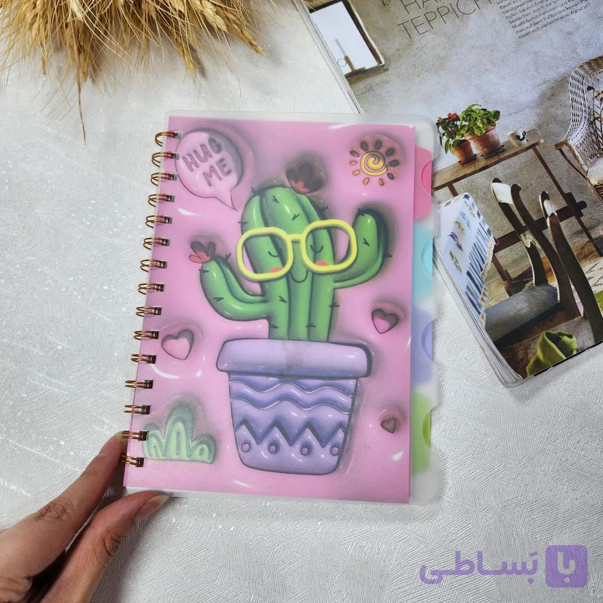 دفترچه سایز بزرگ دیوایدر دار — تصویر 1