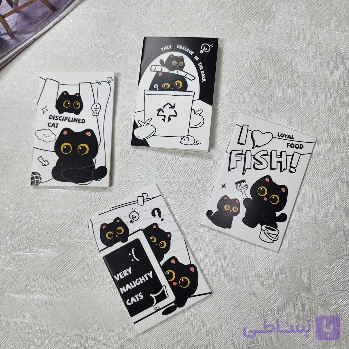 دفترچه پاسپورتی طرح گربه — تصویر 1