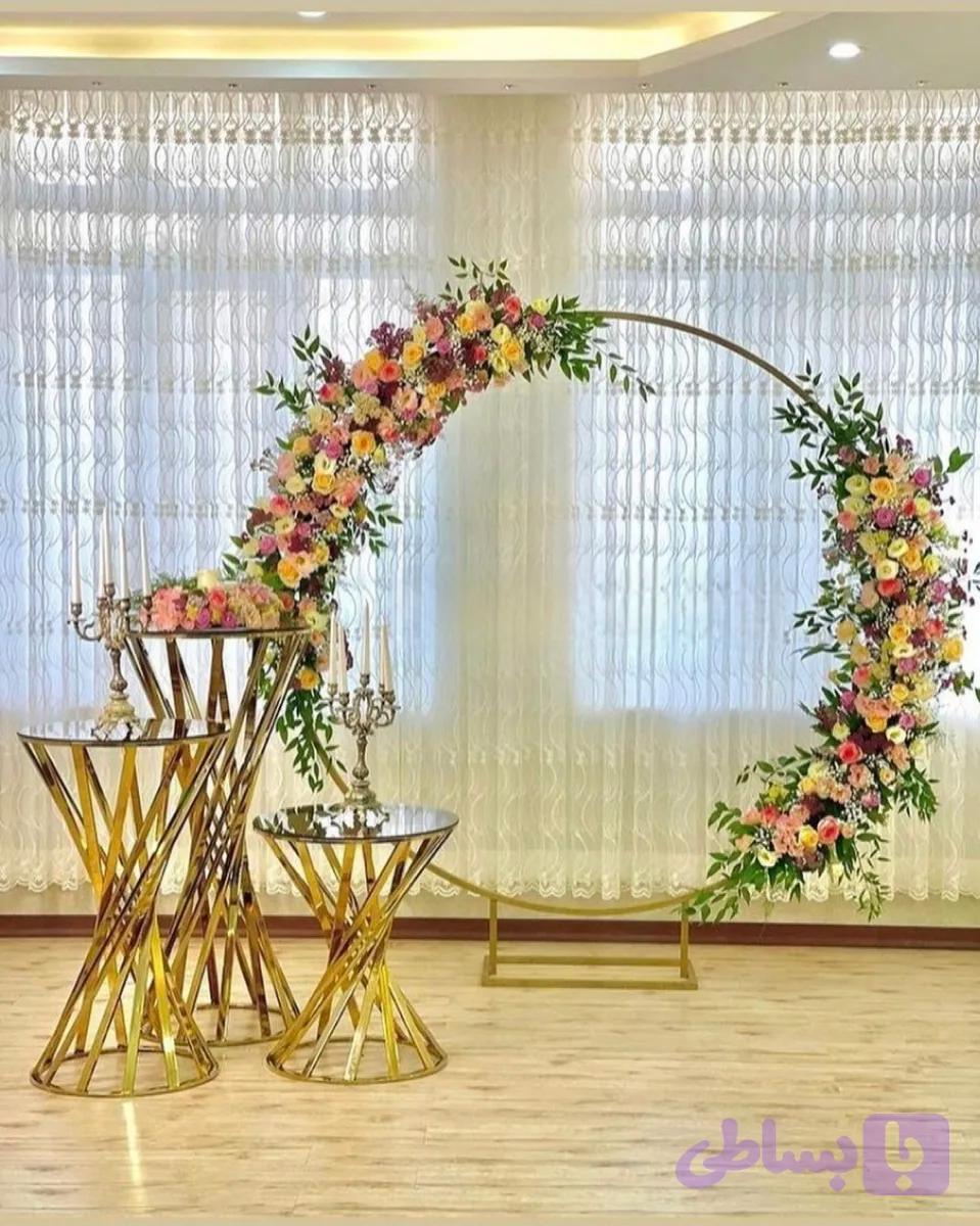 بکگراند دایره ( رنگ کوره ای )