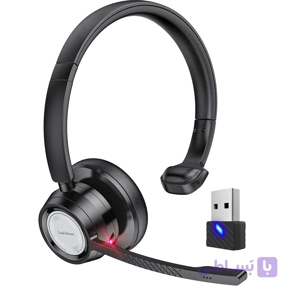 هدست تک گوشی بلوتوثی Link Dream مدل BH60P — تصویر 1