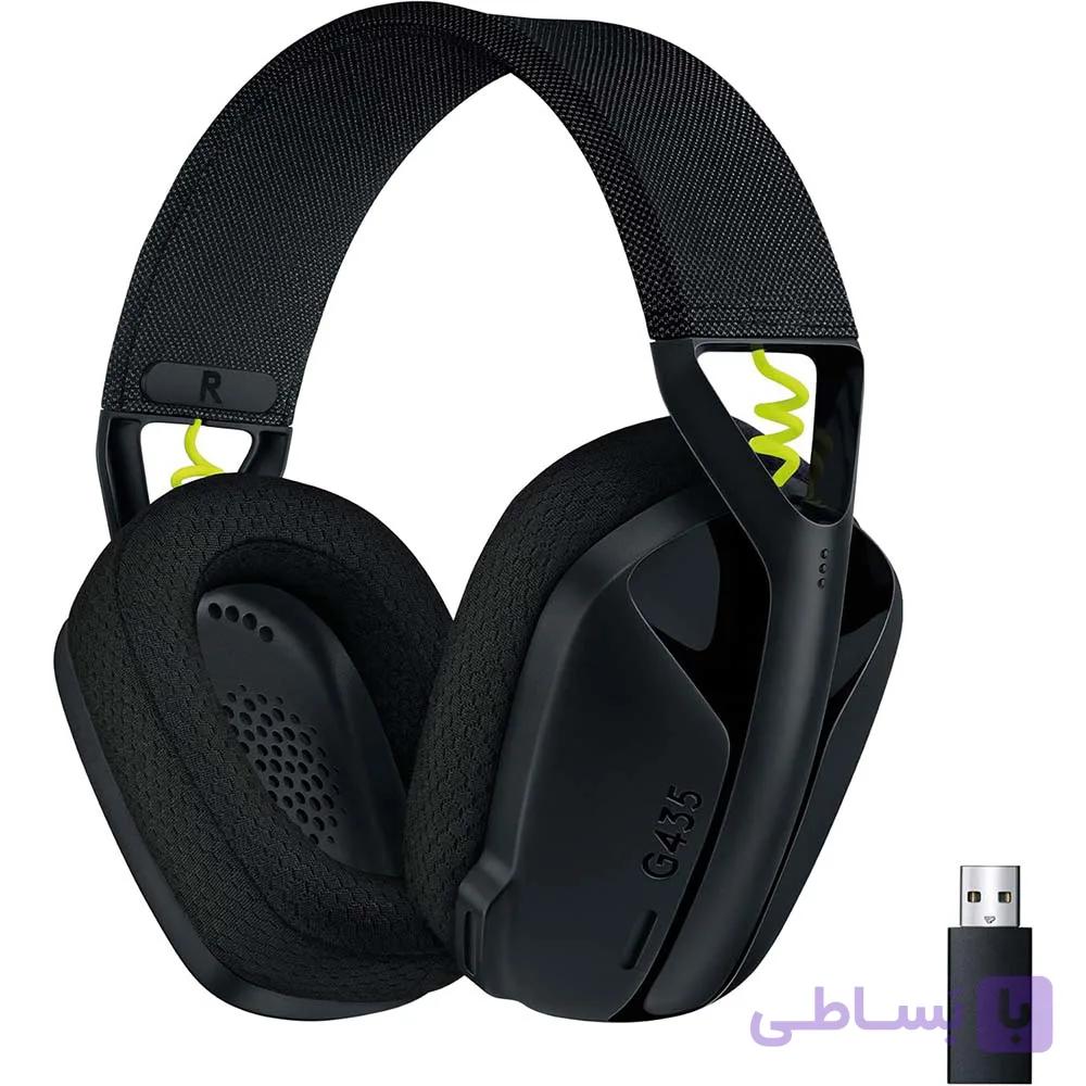 هدست گیمینگ بی سیم Logitech مدل G435 — تصویر 1