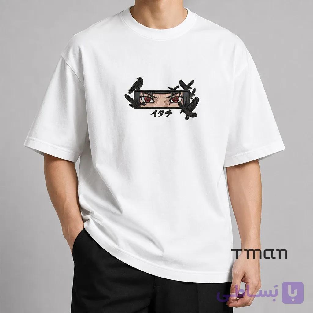 تیشرت چاپی طرح Itachi