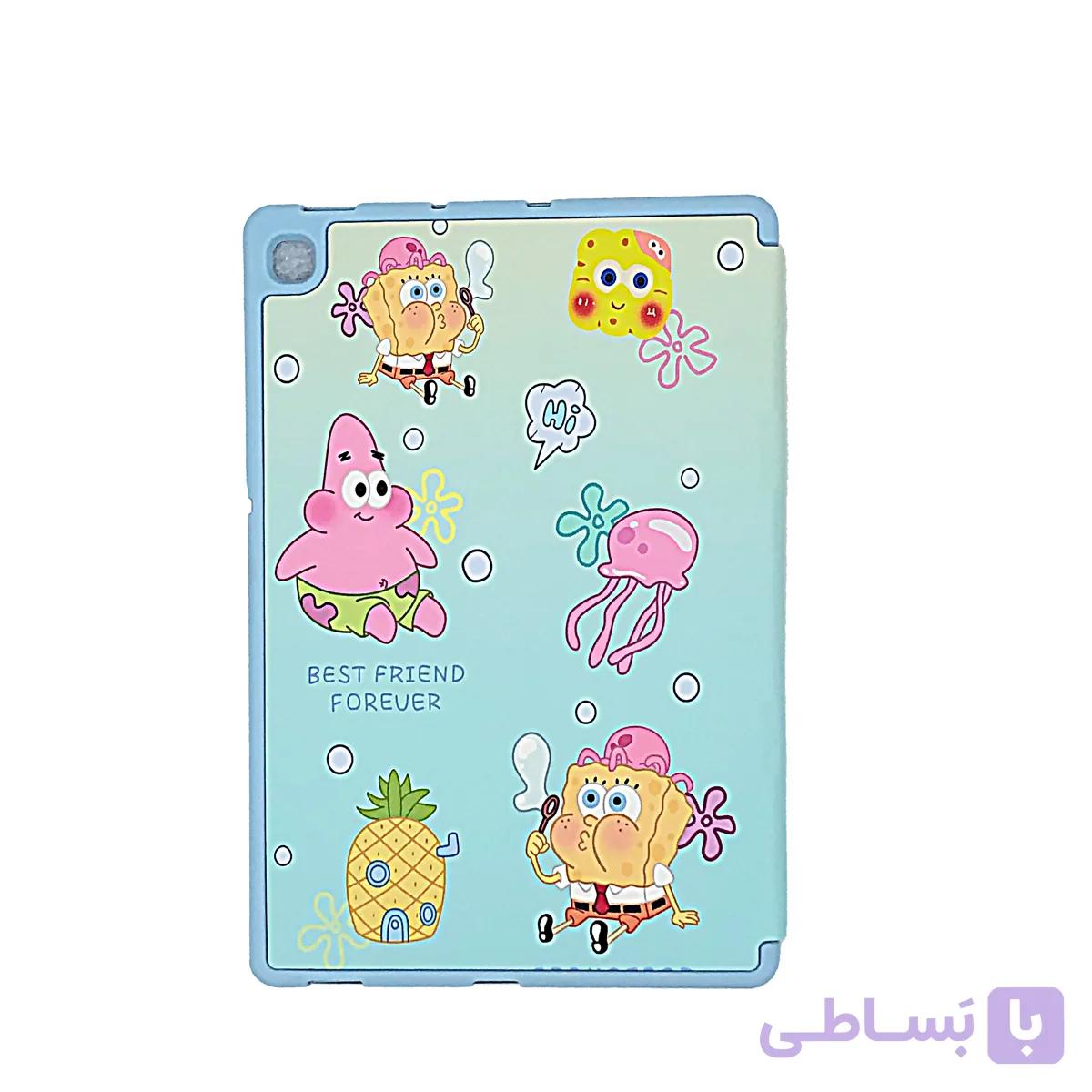 کیف طرح دار اسمارت 3D مناسب برای تبلت سامسونگ Samsung Galaxy S6 lite 2024