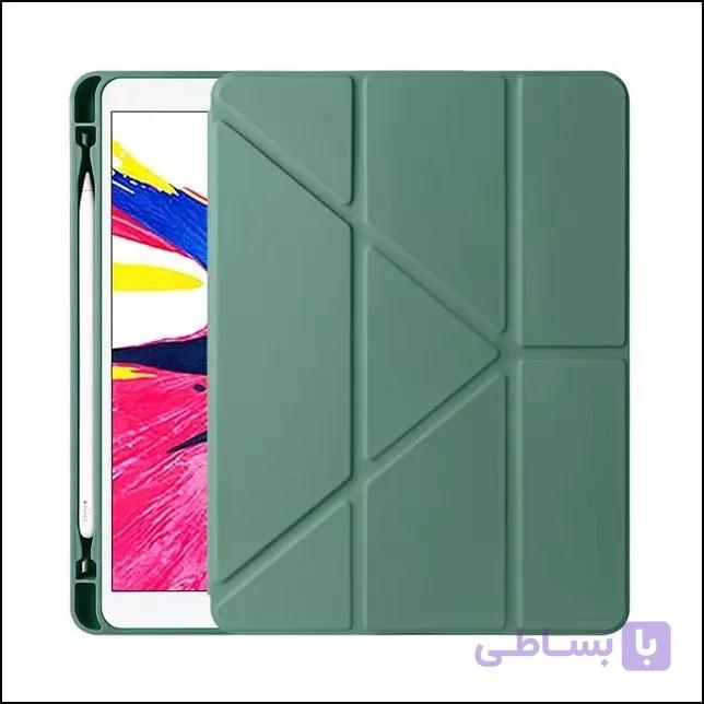 کیف اسمارت سیلیکونی جا قلم دار مناسب برای تبلت سامسونگ Samsung Galaxy Tab S9 Plus 12.4