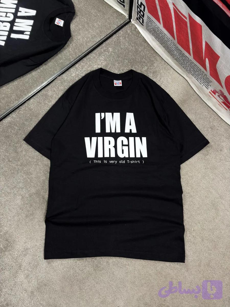 تیشرت باکسی گرافیکی گرم بالا بی او تی B.O.T “I’m a Virgin” Printed Heavyweight Boxy T-Shirt — تصویر 1