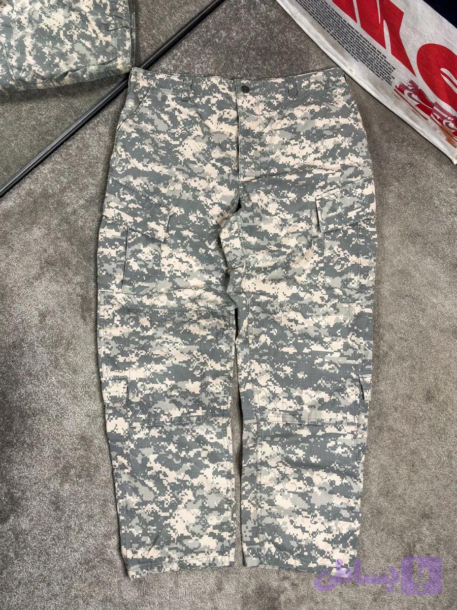 شلوار تاکتیکال چریکی دیجیتالی ارتش آمریکا 2010s United States Military Digital Camo Combat Trousers — تصویر 1