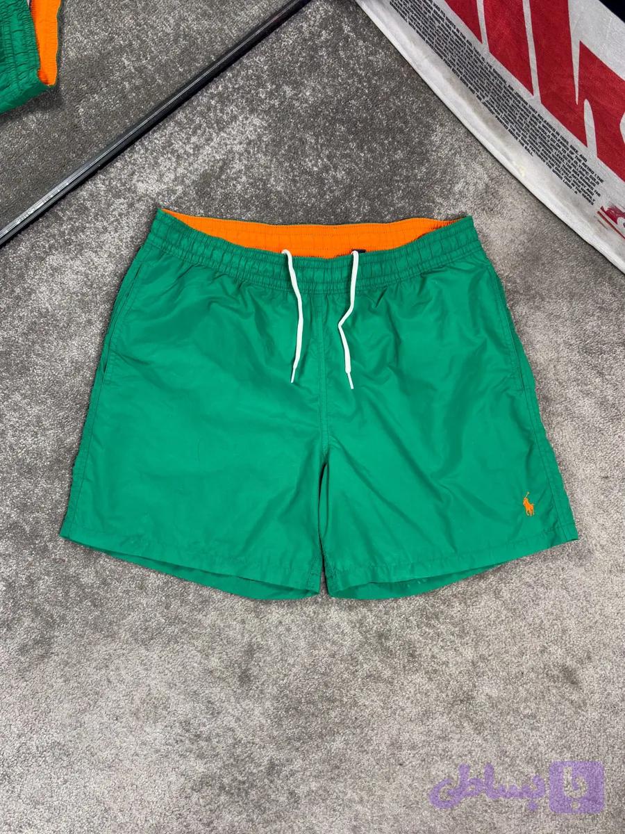 مایو مردانه پولو رلف لورن Polo Ralph Lauren Logo Swim Shorts — تصویر 1