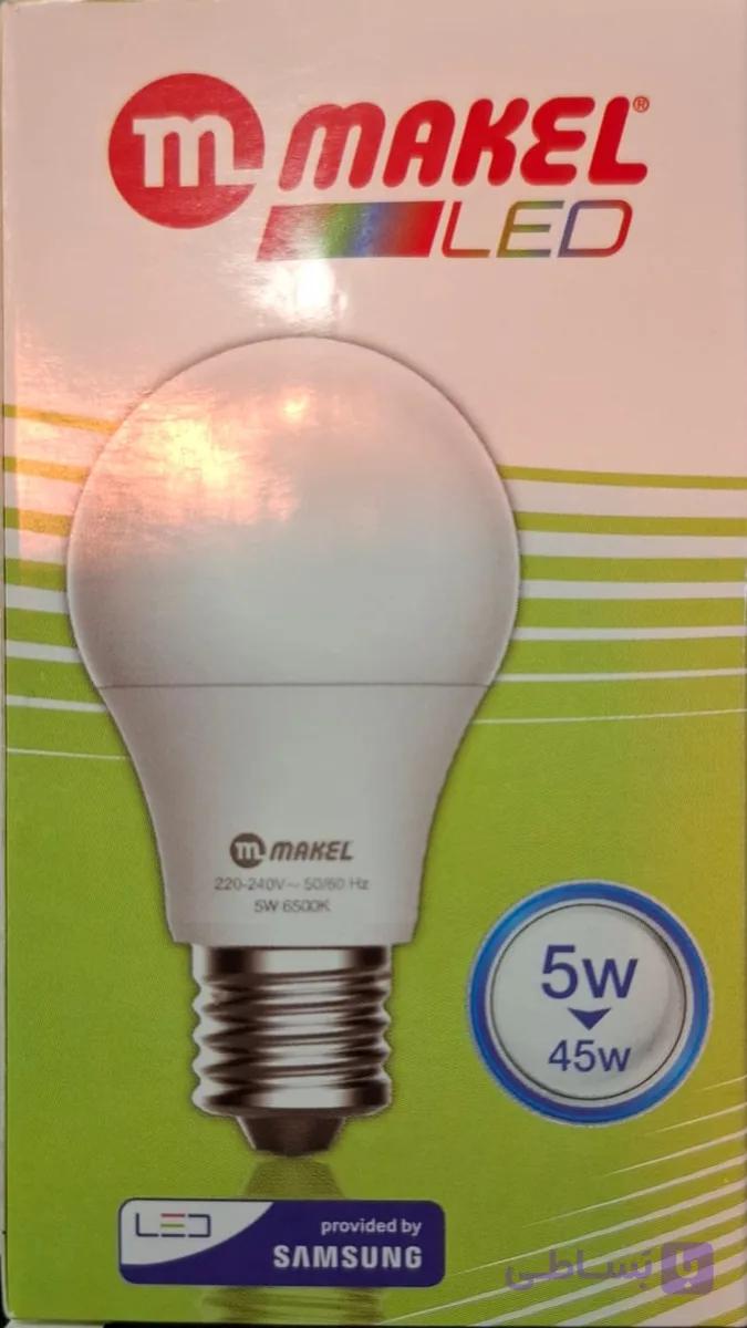 لامپ LED 5W ماکل — تصویر 1