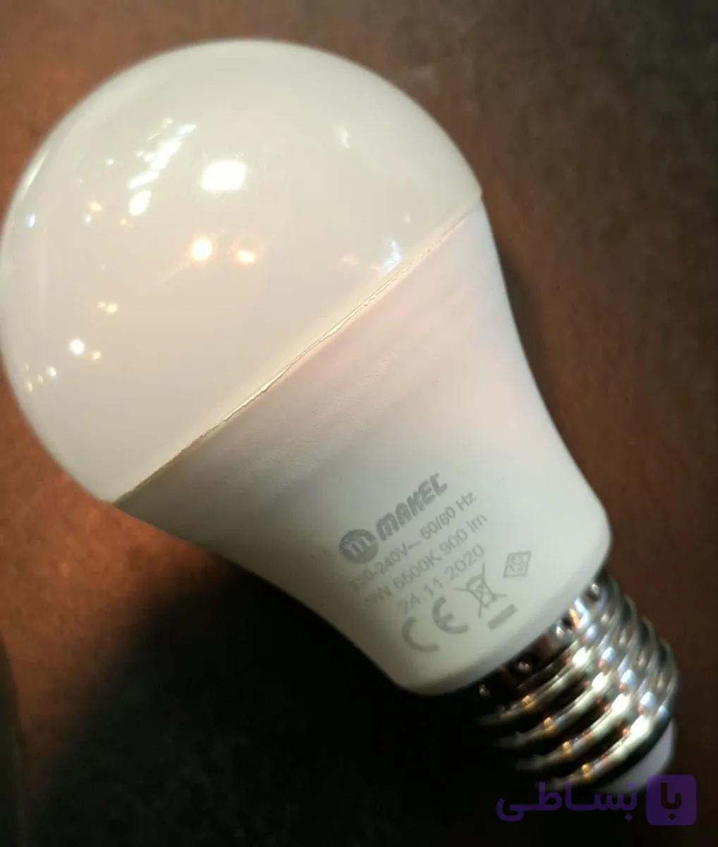 لامپ LED 9W ماکل — تصویر 1