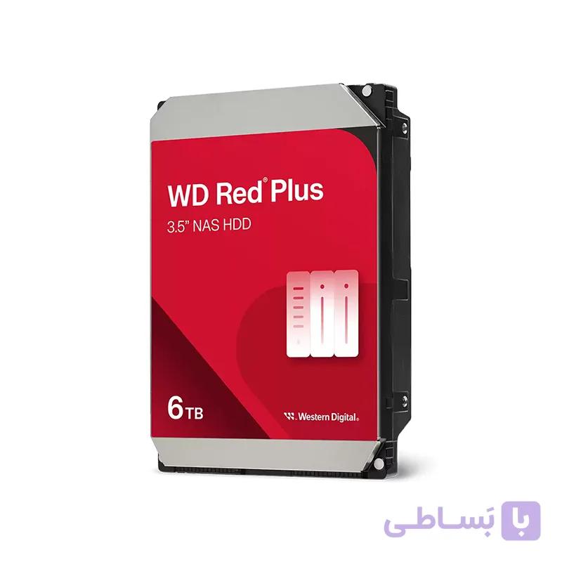 هارد اینترنال وسترن دیجیتال مدل Red Plus NAS ظرفیت 6 ترابایت