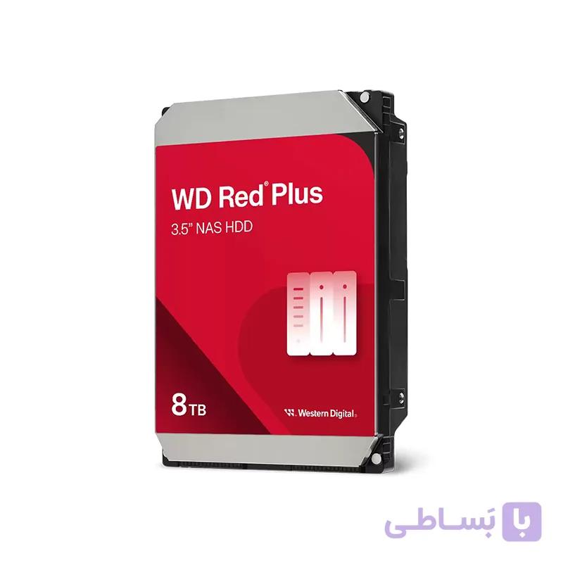 هارد اینترنال وسترن دیجیتال مدل Red Plus NAS ظرفیت 8 ترابایت