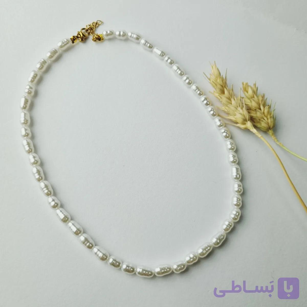گردنبند مروارید ریز — تصویر 1