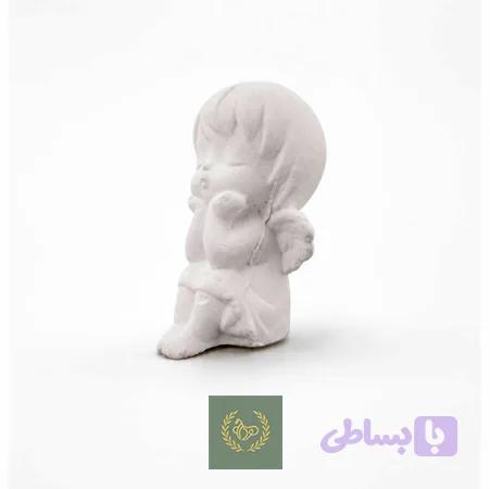 مجسمه سنگ مصنوعی خام مدل فرشته 2.5*3*5.5