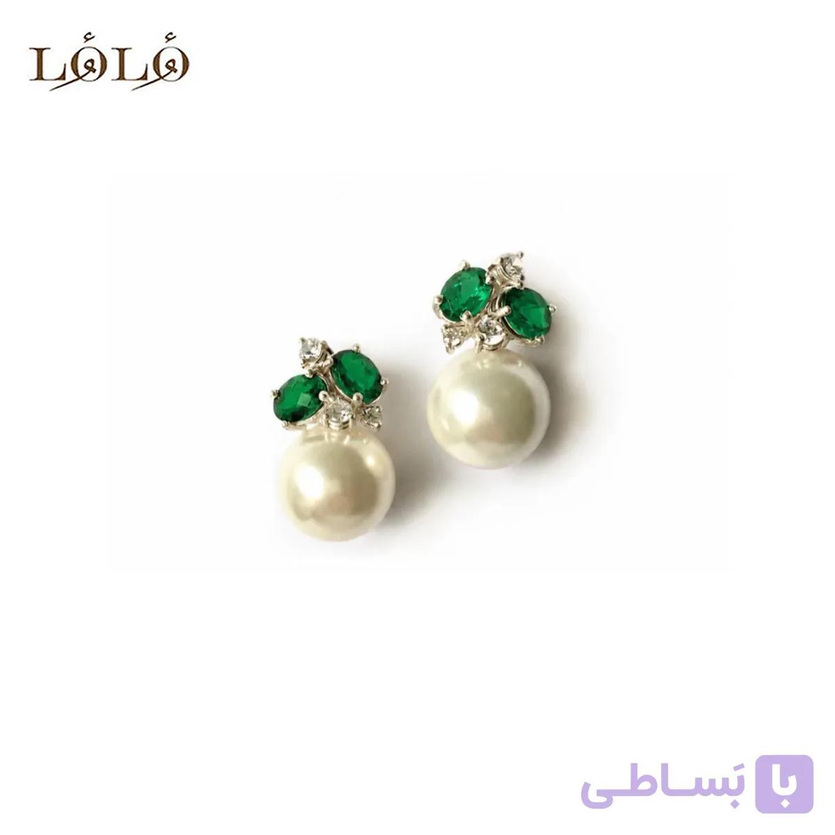 گوشواره برفین سبز