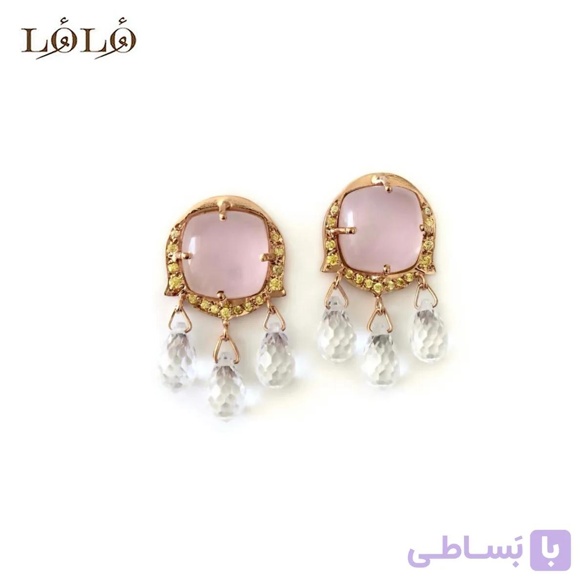 گوشواره رزکوارتز — تصویر 1