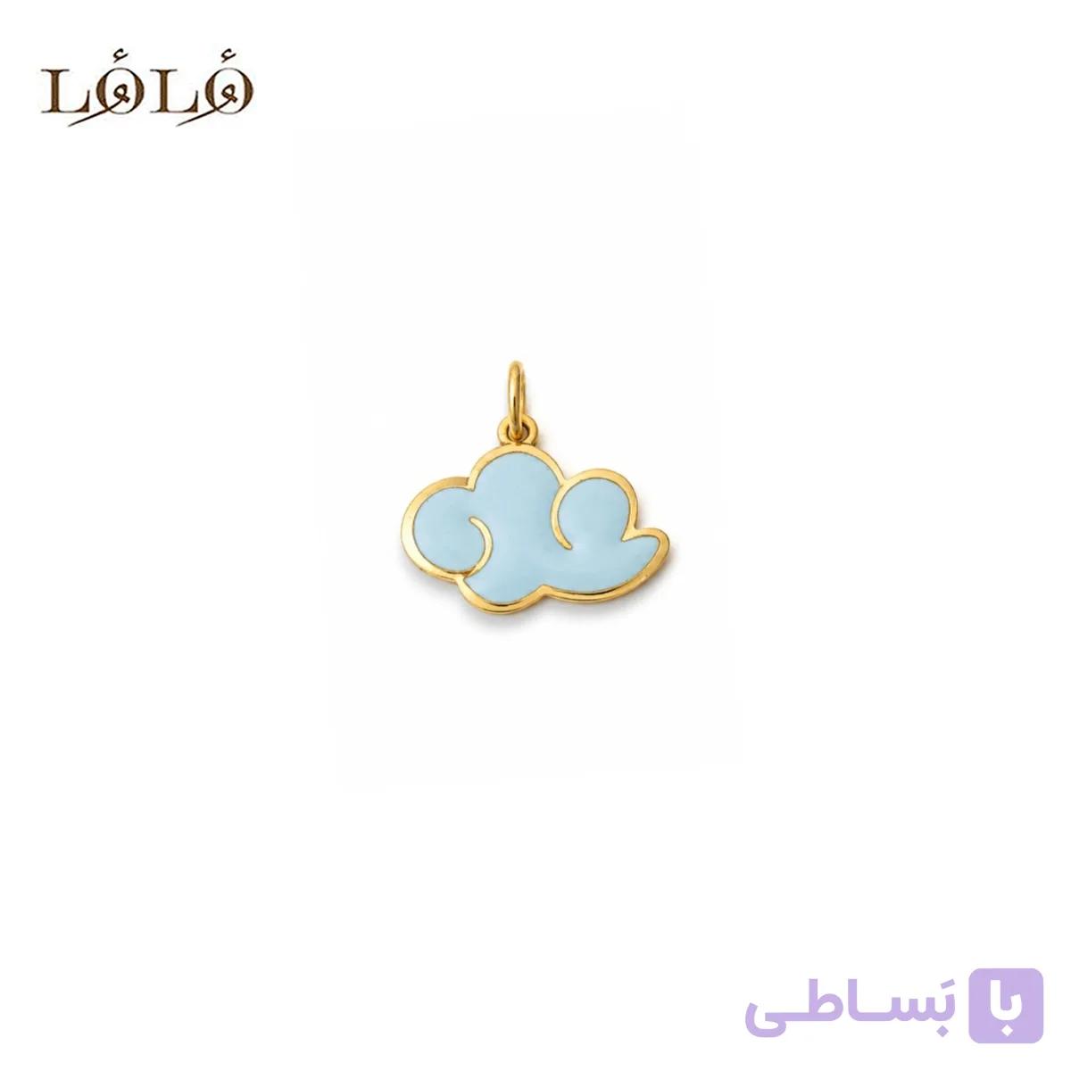 آویز ابر نقره