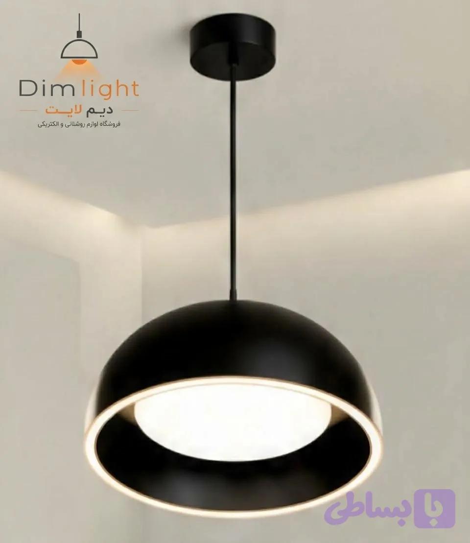 لوستر مدرن آویز وارداتی سه حالته کد 9116